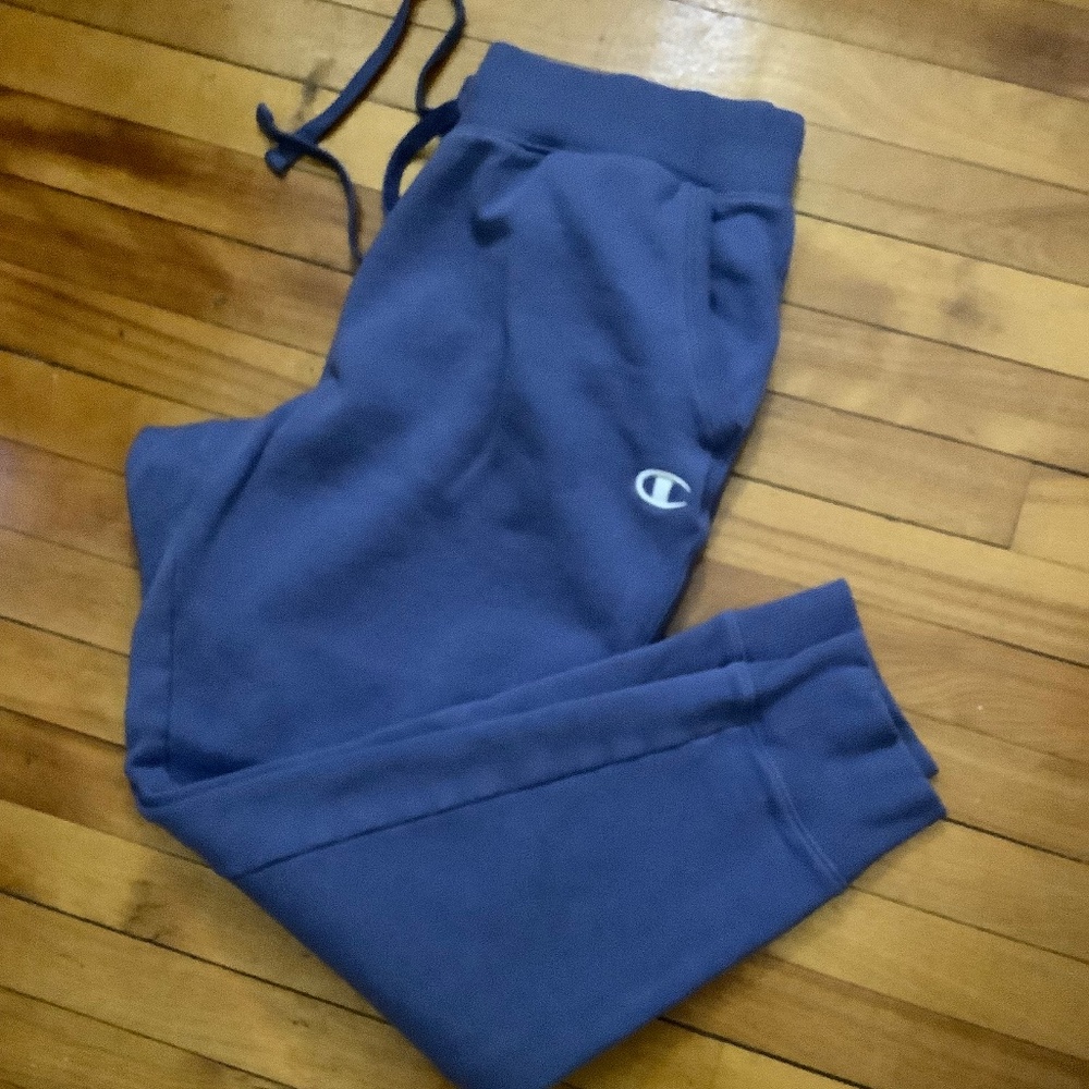 Blue Champion Sweatpants L